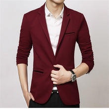 Load image into Gallery viewer, Men&#39;s Slim Fit Blazer