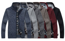 Load image into Gallery viewer, Men&#39;s Fleece Casual Sweater