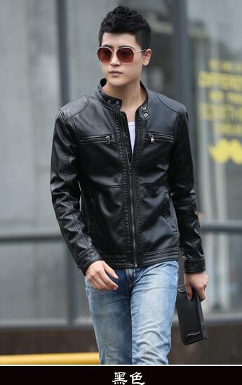 Men's Smart Leather Jacket
