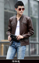 Load image into Gallery viewer, Men&#39;s Smart Leather Jacket