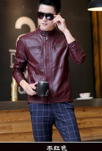 Load image into Gallery viewer, Men&#39;s Smart Leather Jacket