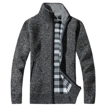 Load image into Gallery viewer, Men&#39;s Wool Cardigan Sweater