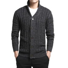Load image into Gallery viewer, Men&#39;s V-Neck Slim Cardigan