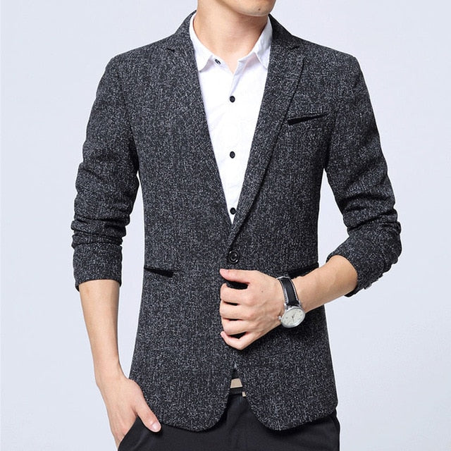 Men's Casual Slim Fit Blazer