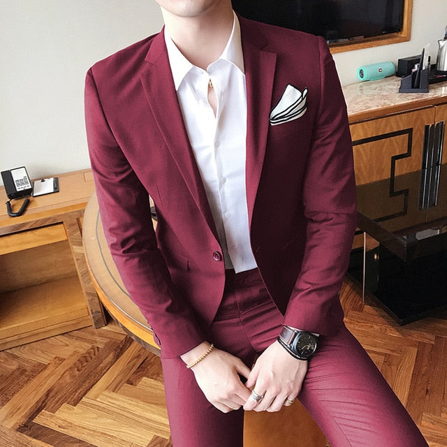 Men's Slim Fit Suit