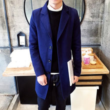 Load image into Gallery viewer, Men&#39;s Leisure Woolen Overcoat