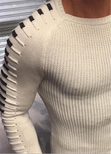 Load image into Gallery viewer, Men&#39;s Round Neck Knitted Sweater