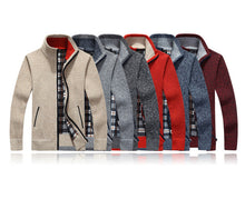 Load image into Gallery viewer, Men&#39;s Cardigan Sweater Coat