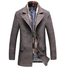 Load image into Gallery viewer, Men&#39;s Casual Slim Overcoat