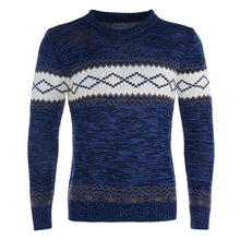 Load image into Gallery viewer, Men&#39;s O Neck Striped Sweater