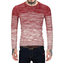 Load image into Gallery viewer, Men&#39;s O Neck Striped Sweater
